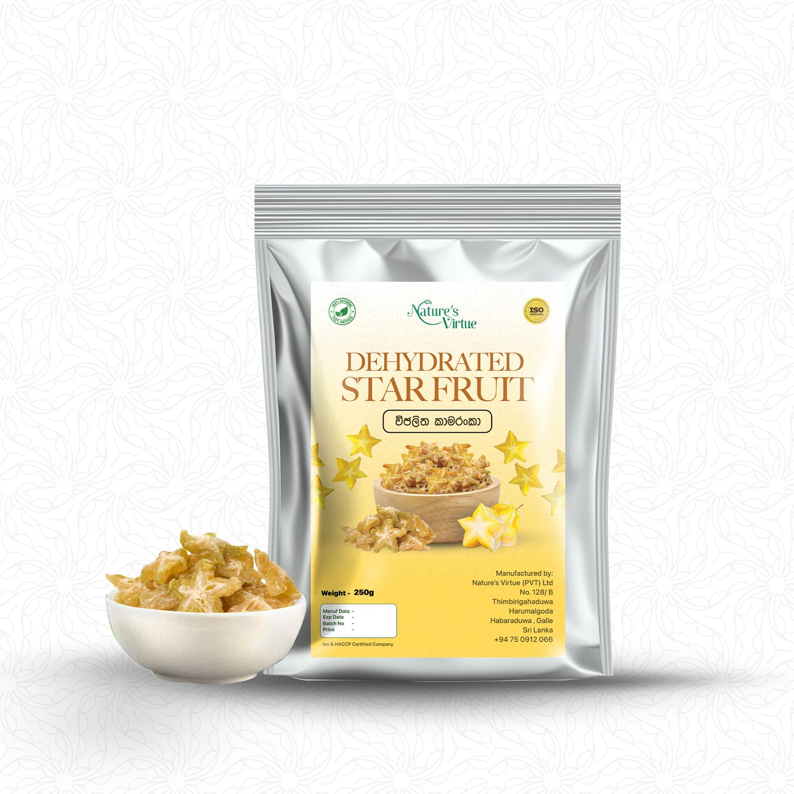 Dehydrated Star Fruits