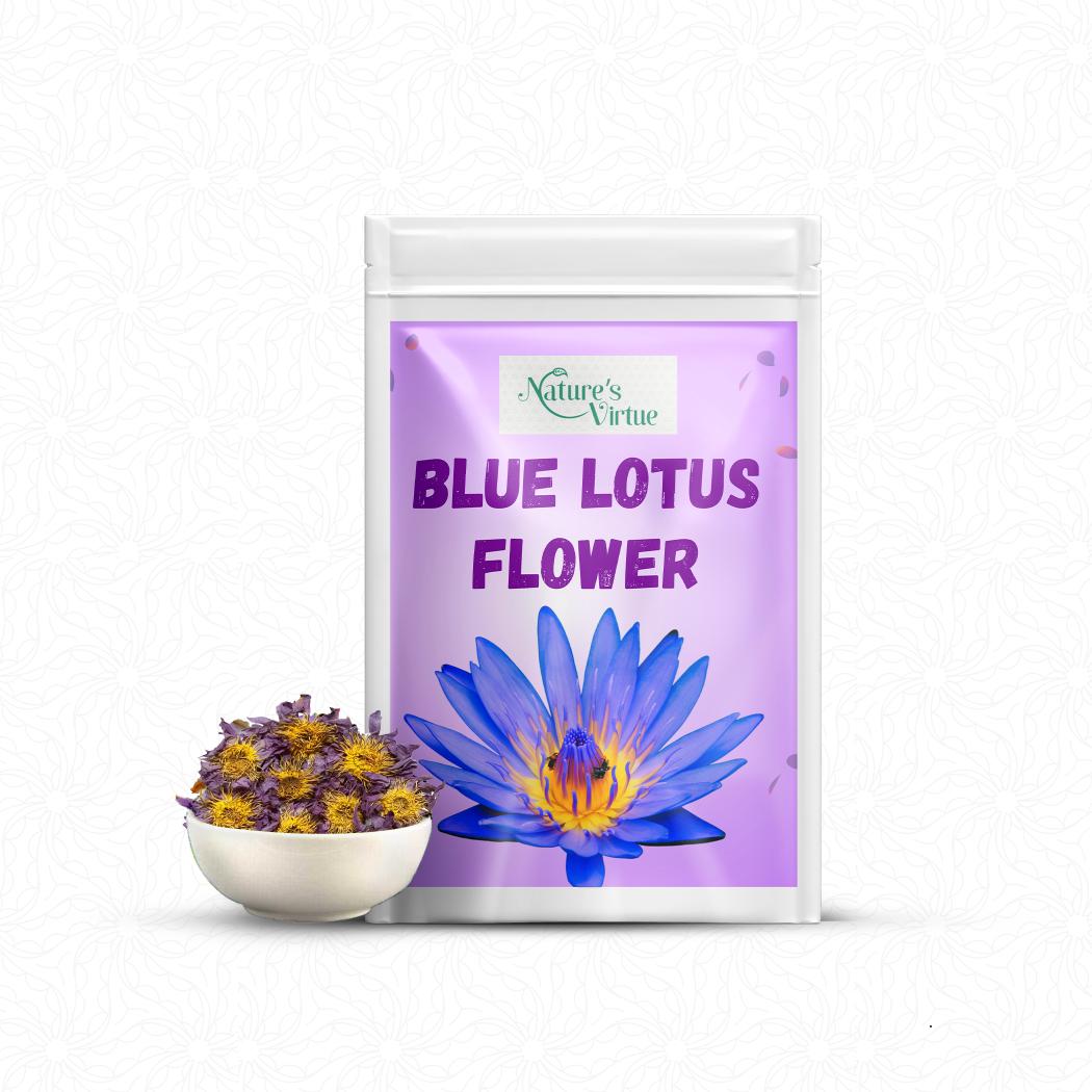 Dehydrated Blue Lotus Flower